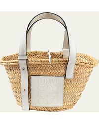 Loewe - X Paula's Ibiza Small Anagram Basket Bag - Lyst