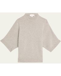 Michael Kors - Oversized 3 Ply Cashmere Tunic Sweater - Lyst