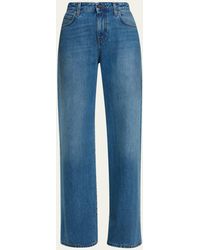 The Row - Eglitta Straight-leg Jeans - Lyst