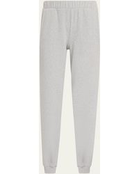 Hanro - Cropped Cotton-blend Jersey Sweatpants - Lyst
