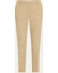 Lafayette 148 New York - Manhattan Cotton Twill Cigarette Pants - Lyst