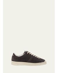 Jil Sander - Suede Low-Top Sneakers - Lyst