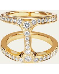 Hoorsenbuhs - Dame Phantom 18k Yellow Gold & 0.65 Tcw Diamond Ring - Lyst