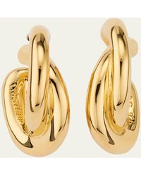 LIE STUDIO - The Diana 18k Gold Plated Statement Earrings - Lyst
