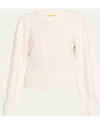 Guest In Residence - Sculpted Crewneck Cashmere Sweater - Lyst