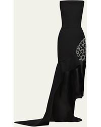 Maticevski - Methodology High-low Gown W/ Beaded Embellishments - Lyst