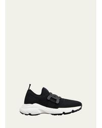 Tod's - Kate Stretch Knit Trainer Sneakers - Lyst