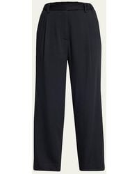 WE-AR4 - Boyfriend Pinstripe Wide-Leg Pants - Lyst