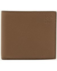 Loewe - Debossed Anagram Leather Bifold Wallet - Lyst