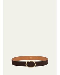 Twp - Nubuck Leather Wide Belt - Lyst