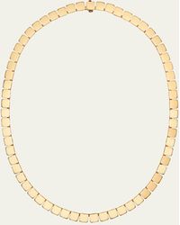 Ileana Makri - 18k Yellow Gold 6mm Medium Tile Necklace - Lyst