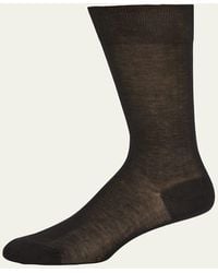 Bresciani - Knit Crew Socks - Lyst