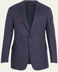 Giorgio Armani - Textured Wool-cashmere Sport Coat - Lyst