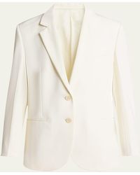 Victoria Beckham - Classic Tailored Wool-Blend Jacket - Lyst