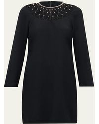 Kobi Halperin - Alby Chain-Embellished Shift Dress - Lyst