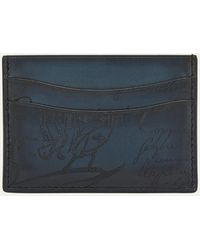 Berluti - Bambou Scritto Leather Card Holder - Lyst