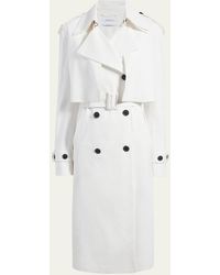 Another Tomorrow - 3-in-1 Convertible Trench Coat - Lyst