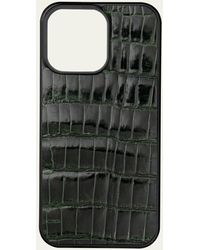 Abas - Iphone 14 Pro Max Alligator Phone Case - Lyst