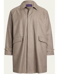 Ralph Lauren - Waldridge Wool And Cashmere Walking Coat - Lyst