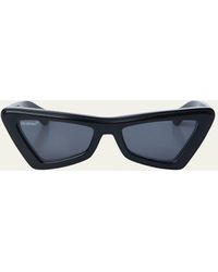 Off-White c/o Virgil Abloh - Artemisia Arrows-logo Cat Eye Sunglasses - Lyst