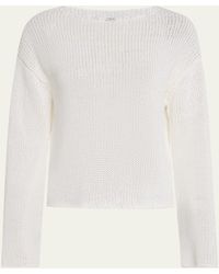 Vince - Coated Cotton Pullover - Lyst