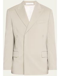 Helmut Lang - Boxy Two-piece Double-breasted Blazer Suit - Lyst