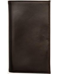 Abas - Cordovan Leather Vertical Bifold Wallet - Lyst