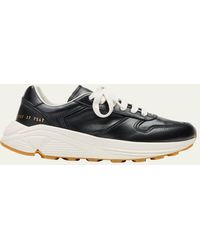 Common Projects - Premium Leather Runner Sneakers - Lyst