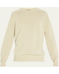 Bergdorf Goodman - Cashmere Crewneck Sweater - Lyst