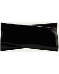 Christian Louboutin - Loubitwist Clutch In Patent Leather - Lyst