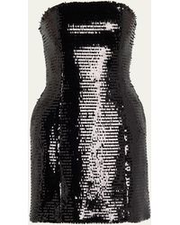 A.L.C. - Elsie Strapless Sequin Mini Dress - Lyst