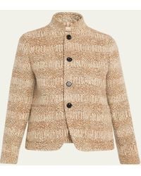 Loro Piana - Spagna Wool Mini Single-Breasted Jacket - Lyst