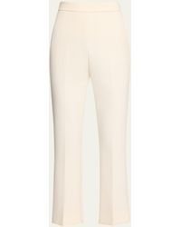 Max Mara - Parata Cropped Flare Trousers - Lyst