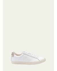 Veja - Esplar Leather Logo Sneakers - Lyst