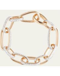 Pomellato - Diamond Pavé Rose Gold Bracelet - Lyst