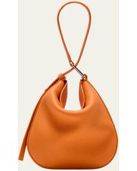 Akris - Anna Little Embellished Leather Clutch Bag - Lyst
