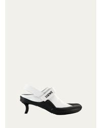Loewe - Dive 45Mm Slingback Pumps - Lyst