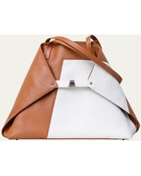 Akris - Ai Medium Patchwork Leather Shoulder Bag - Lyst