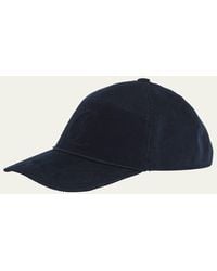 Christian Louboutin - Enky Mooncrest Velvet Corduroy Baseball Cap - Lyst