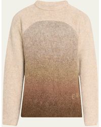 ERL - Gradient Rainbow Mohair-blend Sweater - Lyst