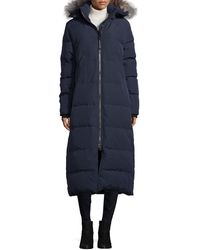 Canada Goose Mystique Fur-hood Parka - Blue