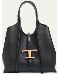 Tod's - Amanda Mini Leather Shopping Tote Bag - Lyst