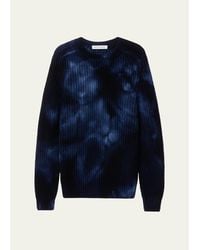 Iris Von Arnim - Stonewashed Cashmere Rib-Knit Crewneck Sweater - Lyst