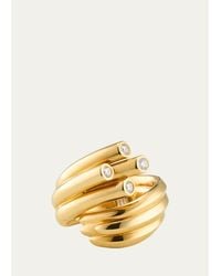 Tabayer - 18K And Diamond Sheaf Ring - Lyst