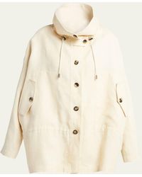 Loro Piana - Dominick Natural Dyed Linen Jacket - Lyst