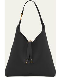 Chloé - Marcie Hobo Bag In Grained Leather - Lyst