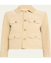 Nili Lotan - Chamonix Corduroy Short Jacket - Lyst