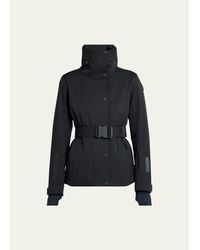 Moncler - Hainet Belted Snow Jacket - Lyst