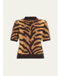 Adam Lippes - Ari Brushed Cashmere Top - Lyst