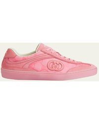 Gucci - G75 Sneaker, Suede - Lyst